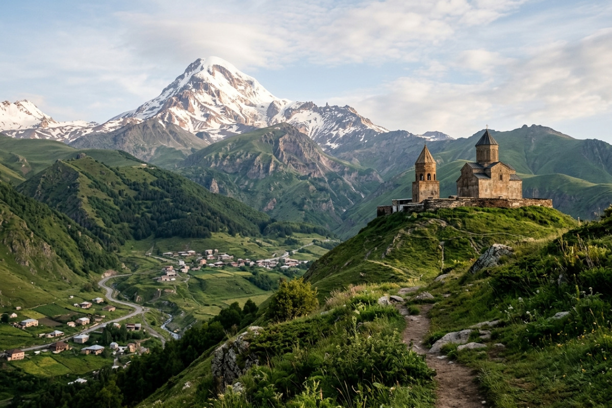 Kazbegi: A Scenic Journey Through Time and Tradition
