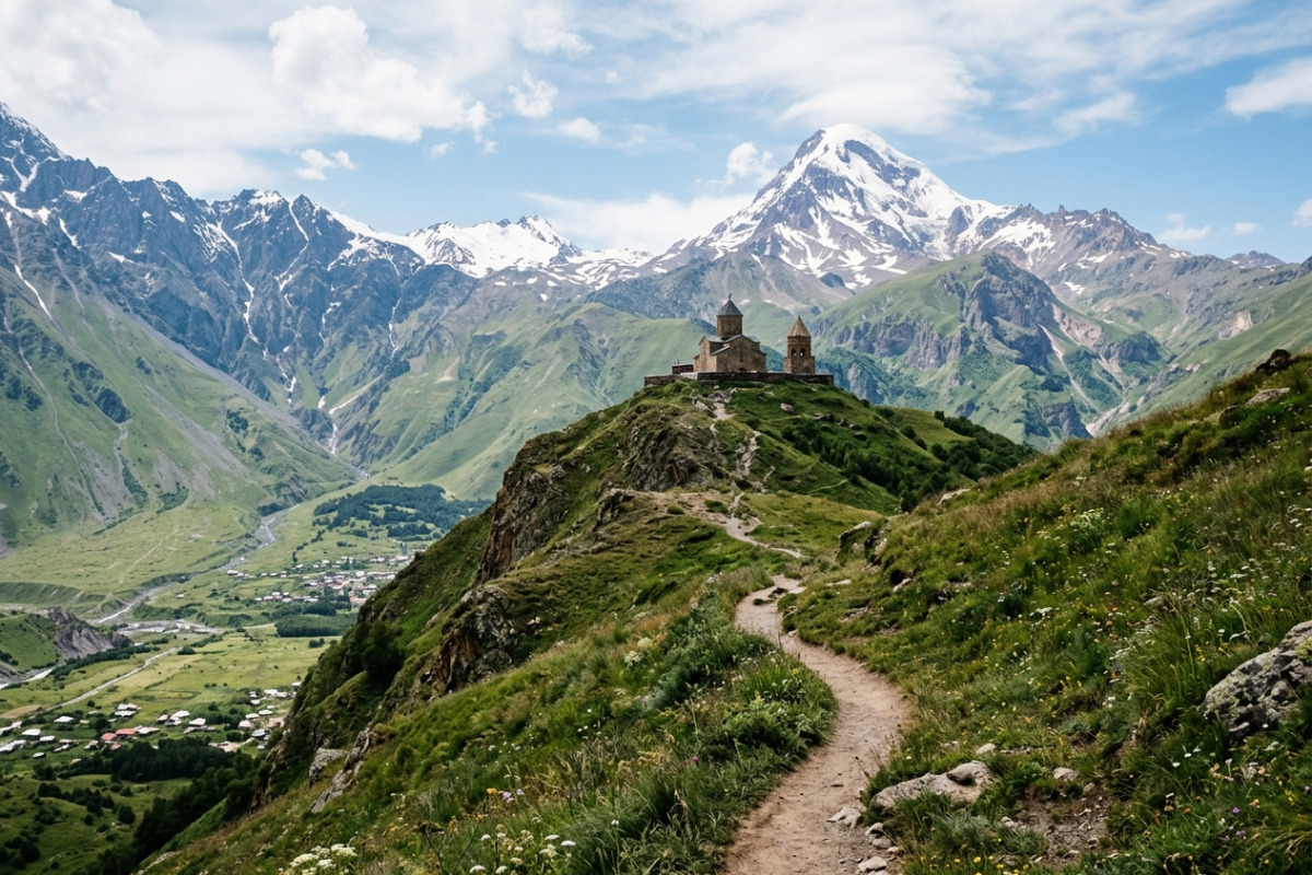 Discover the Majestic Trails of Kazbegi: A Hiker's Paradise
